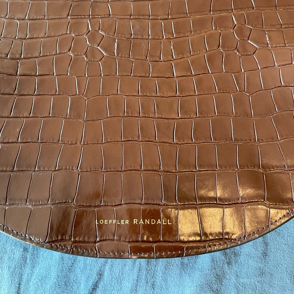 Loeffler Randall twisted ring leather hobo bag - Picture 4 of 5